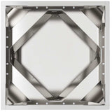 Planter Silver 40 x 40 x 40 cm Stainless Steel