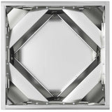 Planter Silver 40 x 40 x 40 cm Galvanised Steel