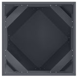 Planter Anthracite 50 x 50 x 50 cm Steel