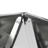 Planter Silver 50 x 50 x 50 cm Galvanised Steel