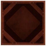 Planter 2 pcs Rusty 50 x 50 x 50 cm Weathering Steel