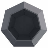 Planter Anthracite 100 x 100 x 80 cm Steel