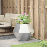 Planter Silver 75 x 75 x 60 cm Stainless Steel