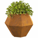 Planter Rusty 75 x 75 x 60 cm Weathering Steel