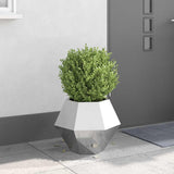 Planter Silver 50 x 50 x 40 cm Stainless Steel