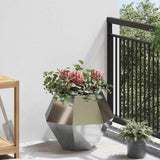 Planter Silver 50 x 50 x 40 cm Galvanised Steel