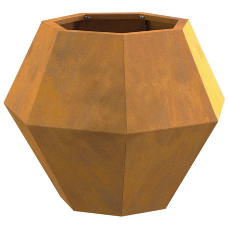 Planter Rusty 50 x 50 x 40 cm Weathering Steel