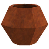 Planter Rusty 50 x 50 x 40 cm Weathering Steel