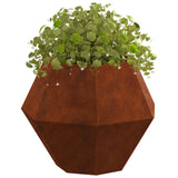 Planter Rusty 50 x 50 x 40 cm Weathering Steel