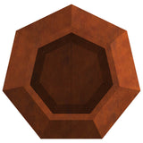 Planter Rusty 50 x 50 x 40 cm Weathering Steel