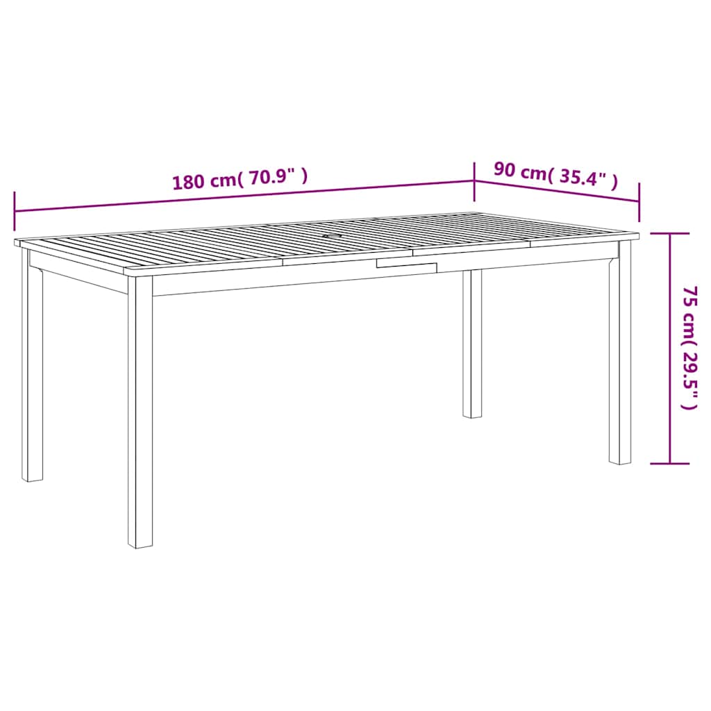 Garden Dining Set 9 pcs Grey Poly rattan