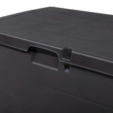 Garden Storage Box Anthracite 77.5 x 54.5 x 53 cm Plastic