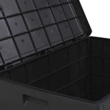Garden Storage Box Anthracite 77.5 x 54.5 x 53 cm Plastic