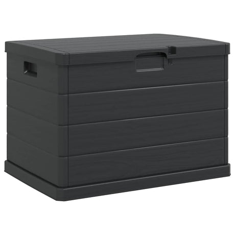 Garden Storage Box Anthracite 77.5 x 54.5 x 53 cm Plastic