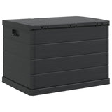 Garden Storage Box Anthracite 77.5 x 54.5 x 53 cm Plastic
