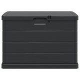 Garden Storage Box Anthracite 77.5 x 54.5 x 53 cm Plastic