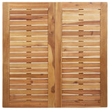 Garden Dining Set 3 pcs Solid acacia wood & stainless steel