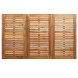 Garden Dining Set 5 pcs Brown Solid acacia wood