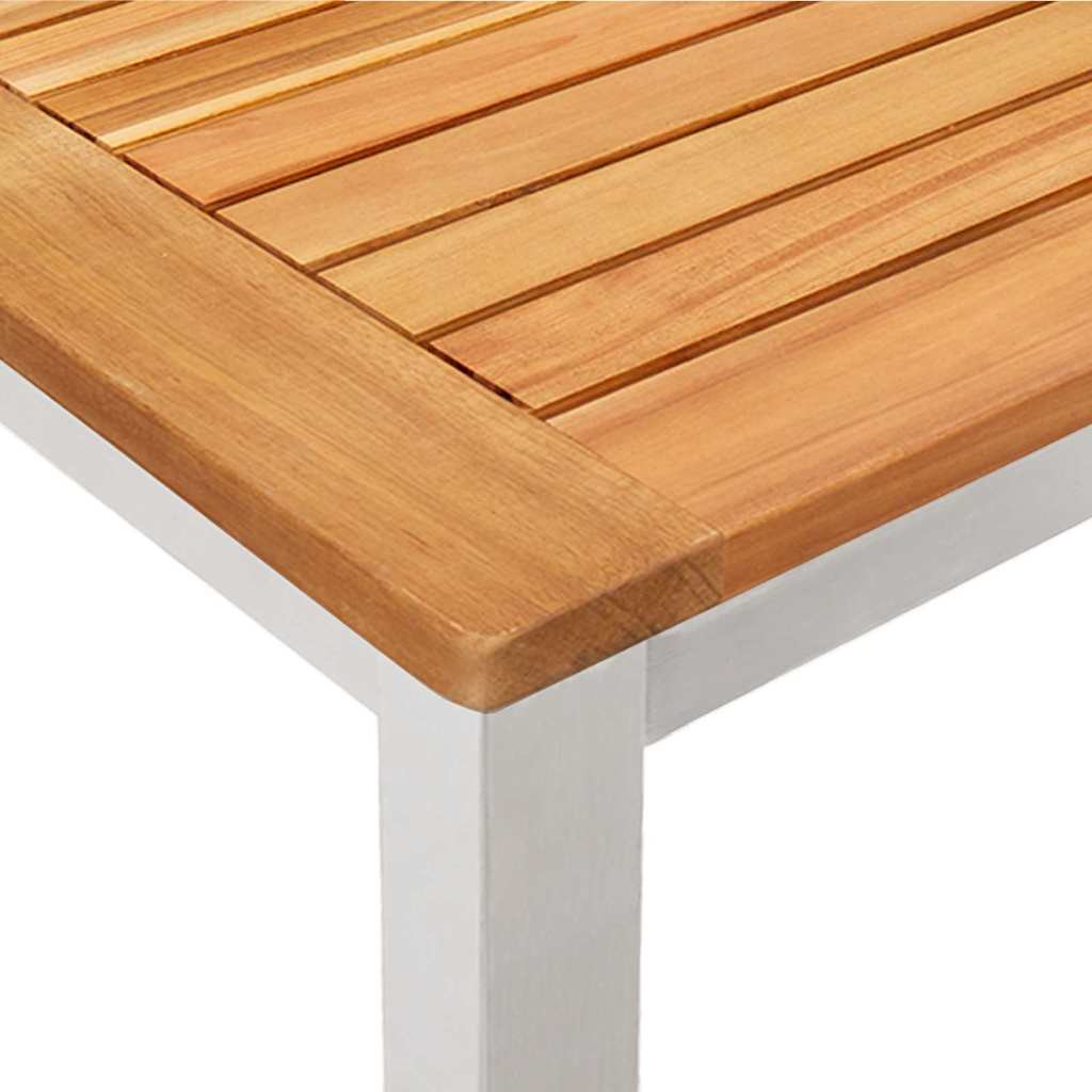 Garden Dining Set 3 pcs Solid Wood Acacia