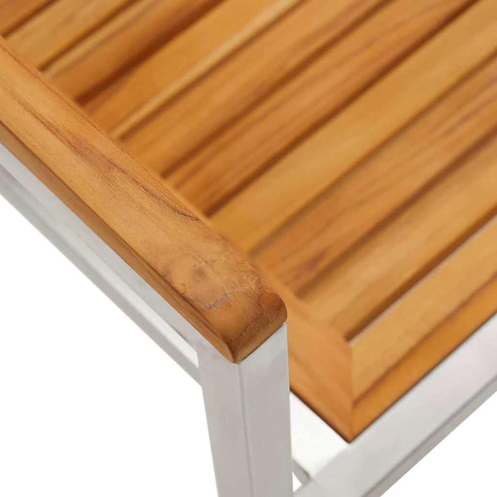Garden Dining Set 3 pcs Solid Wood Acacia