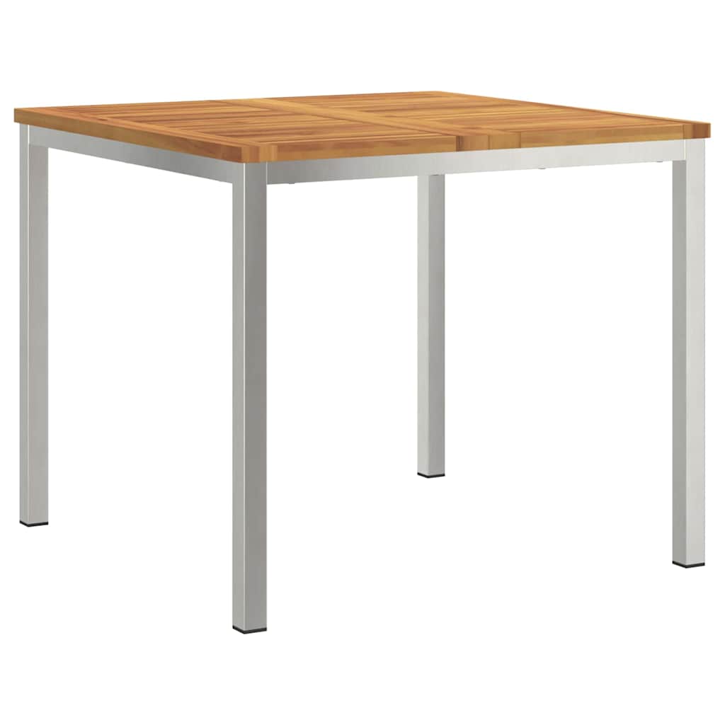 Garden Dining Set 3 pcs Solid Wood Acacia