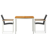 Garden Dining Set 3 pcs Solid Wood Acacia