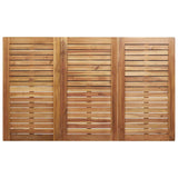 Garden Dining Set 5 pcs Solid Wood Acacia