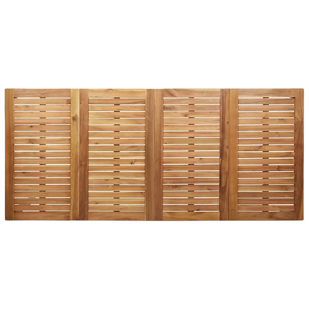 Garden Dining Set 9 pcs Solid Wood Acacia