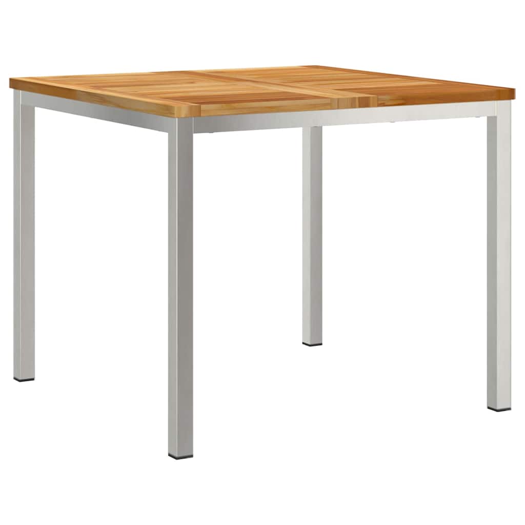 Garden Dining Set 3 pcs Solid Wood Teak