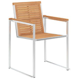 Garden Dining Set 9 pcs Solid Wood Teak