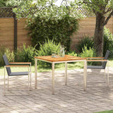 Garden Dining Set 3 pcs Solid Wood Teak