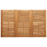 Garden Dining Set 7 pcs Solid Wood Teak