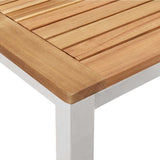 Garden Dining Set 9 pcs Solid Wood Teak