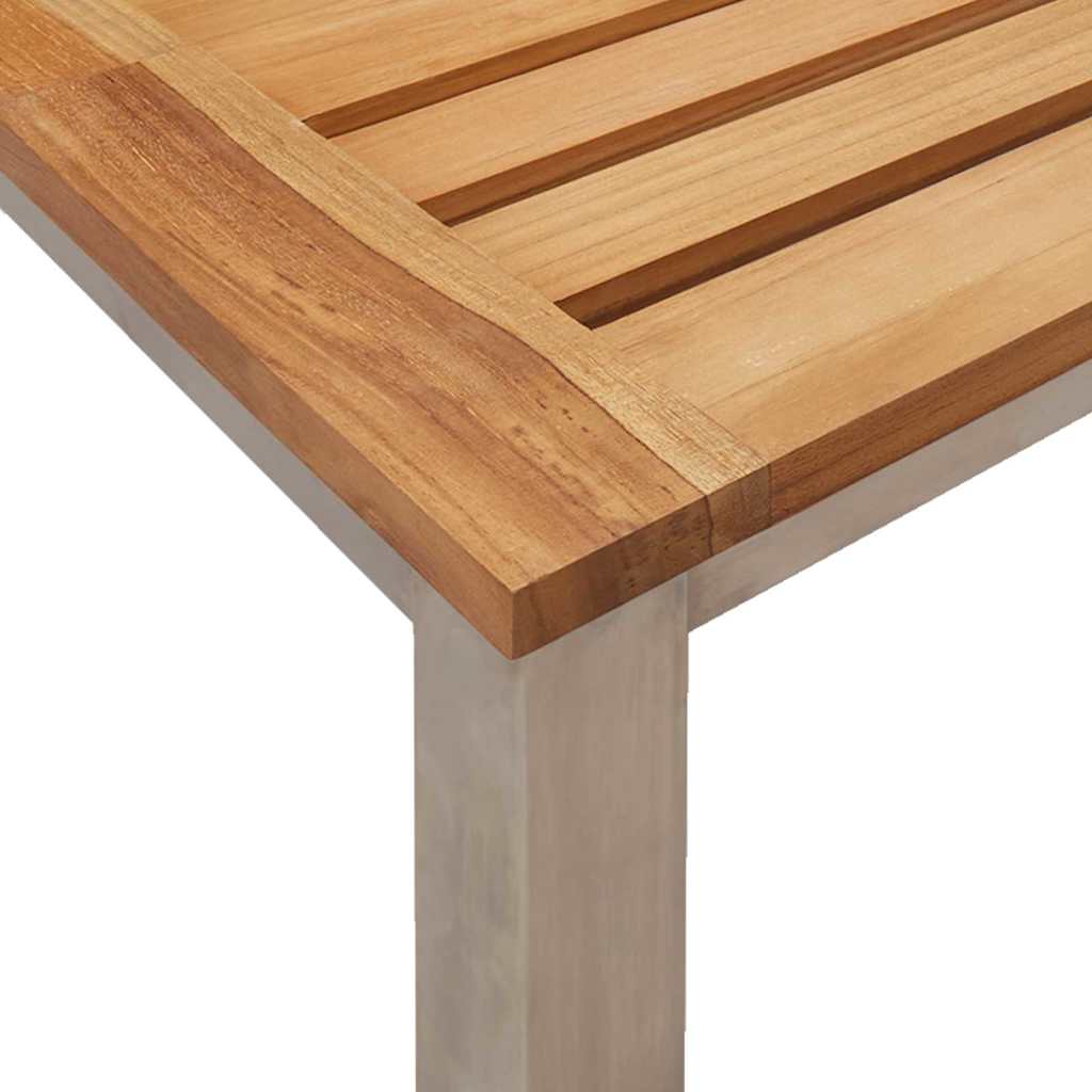 Garden Dining Set 3 pcs Brown Solid Acacia wood