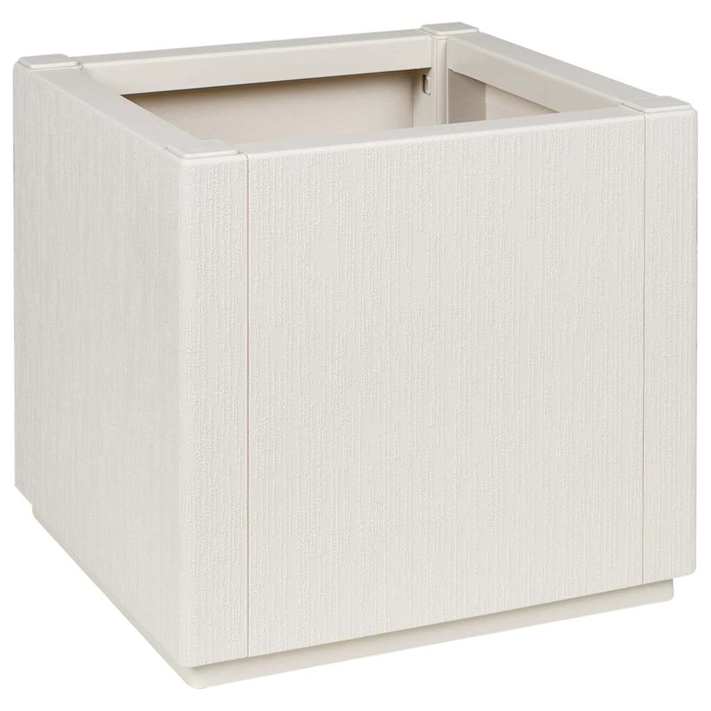 Garden Planter White 36 x 36 x 35 cm Polypropylene