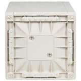 Garden Planter White 36 x 36 x 35 cm Polypropylene