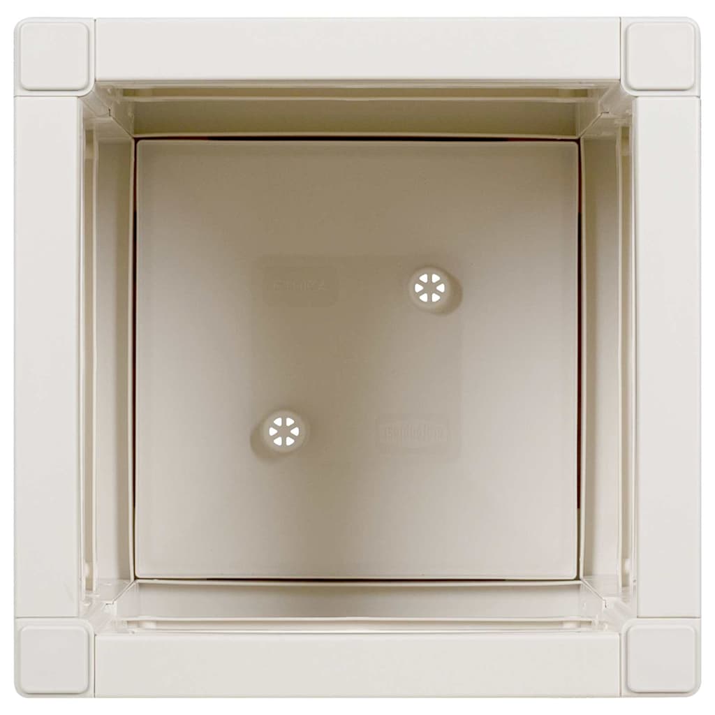 Garden Planter White 36 x 36 x 35 cm Polypropylene