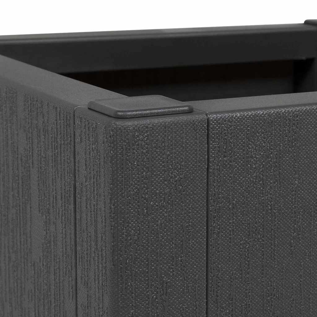 Garden Planter Anthracite 36 x 36 x 35 cm Polypropylene