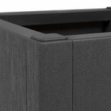 Garden Planter Anthracite 36 x 36 x 35 cm Polypropylene