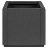 Garden Planter Anthracite 36 x 36 x 35 cm Polypropylene