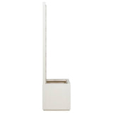 Garden Planter White 36 x 36 x 140 cm Polypropylene