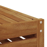 Sofa Sets 3 Piece Natural Solid Acacia Wood