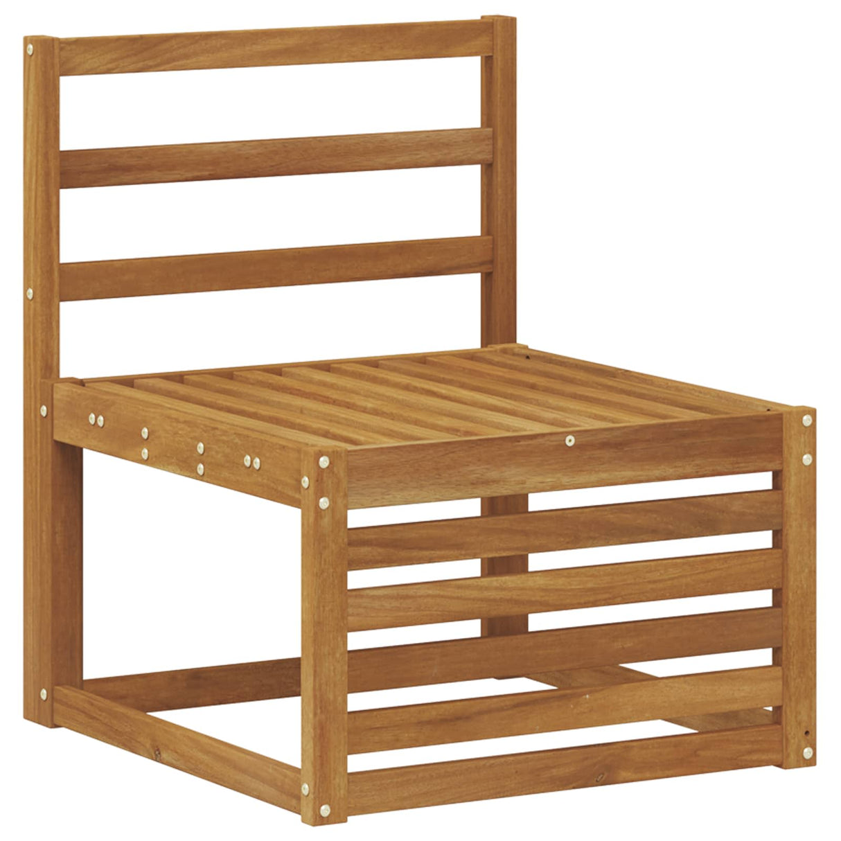 Sofa Sets 7 Piece Natural Solid Acacia Wood