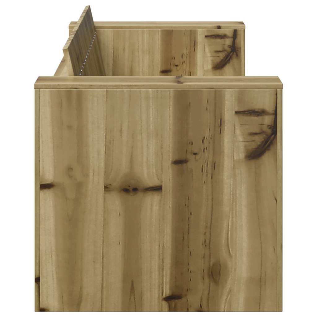Garden Sofa Green 134 x 60 x 62 cm Impregnated pine wood