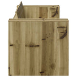 Garden Sofa Green 134 x 60 x 62 cm Impregnated pine wood