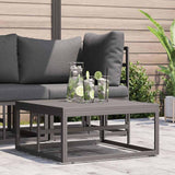 Outdoor Furniture Black Aluminium