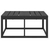 Outdoor Furniture Black Aluminium