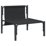 Outdoor Furniture with Cushion with Pillow Anthracite Steel