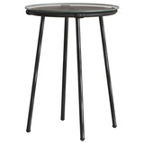 Garden Dining Set 3 pcs Black and Anthracite