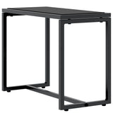 Sunloungers with table 2-person 3 pcs Black and anthracite